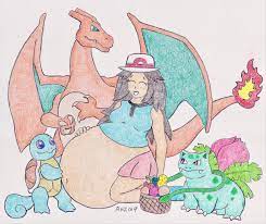 Pregnant Pokemon Trainer by Paperback_Kaiju -- Fur Affinity [dot] net