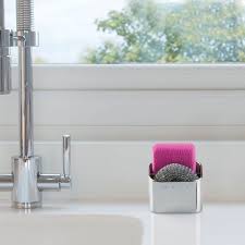 Using your measuring tape or a ruler, begin with the lip, or edge, that sits on the kitchen countertop. 15 Kitchen Sponger Holder Ideas Keep Your Sponge Dry And Kitchen Organized Design Swan