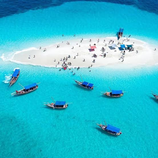 Zanzibar turquoise waters
