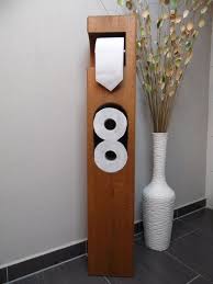 Chene En Bois De Porte Rouleau De Papier Toilette Maison Et Objet Deco Salle De Bain Accessoires Salle De Bain