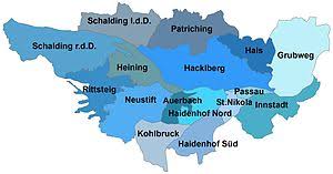 Das bistum passau zählt derzeit 100 pfarrverbände in 10 dekanaten. Passau Wikipedia
