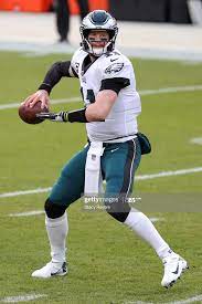 Carson Wentz Of The Philadelphia Eagles Warms Up Prior To Their Game Carson Wentz Philadelphia Eagles Carson