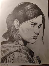 I drew Ellen Joe without reference