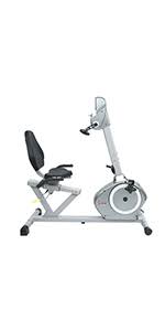 Vivi exercise cycle stationary upright exercise bike with heart rate monitor, seat cushion, adjustable seat. Amazon Com Sunny Health Fitness Magnetic Recumbent Exercise Bike With Easy Adjustable Seat Device Holder Rpm And Pulse Rate Monitoring Sf Rb4806 Sports Outdoors