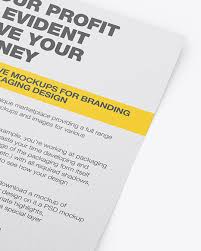 Open 'letterhead mockup free psd' in photoshop cs6 or newer 2. A4 Textured Paper Mockup In Stationery Mockups On Yellow Images Object Mockups