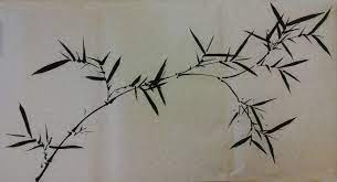 转载 墨竹的写意画法 1 竹竿 出枝 人字叶 梨花 新浪博客 painted bamboo maple leaf tattoo mountain tattoo