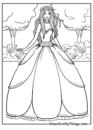 Choose your favorite coloring page and color it in bright colors. Princess Coloring Pages Super Pretty And 100 Free 2021