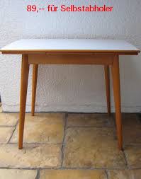 60er Jahre Kuchentisch Mit Schublade In 2020 Kuche Tisch Kuchentisch Wohnzimmertische