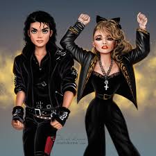 Jackson and rowe divorced in 1999, and rowe conceded custody of the children, with an $8 million settlement (equivalent to $13,981,822 in 2020). Michael Jackson Madonna By Daekazu On Deviantart