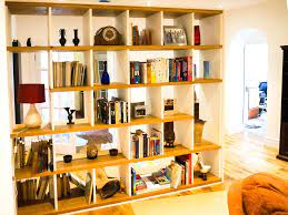 Room partition in 3 easy steps. Solid Oak Mdf Room Divider Bookshelf Display Unit The Fine Wooden Article Company