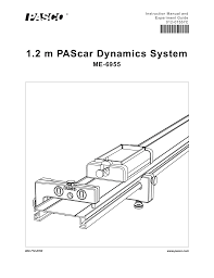 1 M Pascar Dynamics System Manual Me 6953
