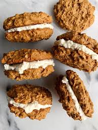Healthier Vegan Oatmeal Cream Pies Gluten Free Rachlmansfield