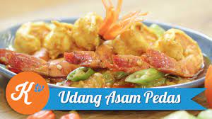 Tertarik mencoba mencicipi menu udang asam pedas? Resep Udang Asam Pedas Gerry Girianza Youtube