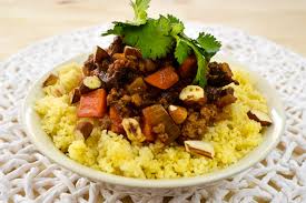 He mixes the beef together with a variety of spices, then molds it around fragrant rosemary skewers and throws it on the grill. Moroccan Beef Tagine With Ras El Hanout Over Fluffy Couscous You Plate It Dinnertime Meal Kits Made With Love In Perth