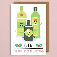 Perfect for friends & family to wish them a happy birthday on their special day. Gin Christmas Card Pun Christmas Card Funny Depop