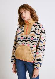 See more ideas about levis 501 women, women, levis levi's 501 women. Levi S Arizona Sherpa Fleecepullover Almond Milk Mehrfarbig Zalando De