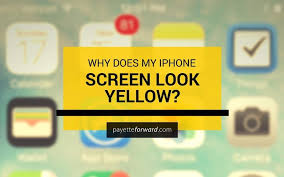 Why Does My Iphone Screen Look Yellow Here S The Fix Iphone Screen Icloud Iphone