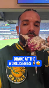 October's Very Own 🤝 October Hits Different Drake live from the World  Series! 🦉