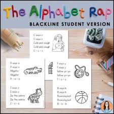But they have to play against him and he is an alphabet expert. The Alphabet Rap Student Version An Alphabet Sound Chant Song