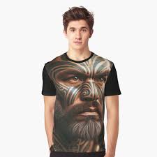 Warrior Maori" Essential T-Shirt for Sale by Doug-Healey-Art