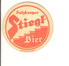 Stiegl Bierdeckel Deutsches Bier Bier