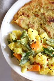 Avial South Indian Veggie Coconut Curry Vegan Richa Recipe Indian Vegetarian Dinner Recipes Vegetarian Recipes Dinner Coconut Curry Vegan