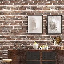 Builders discount warehouse is located in brisbane's northside (brendale), southside (slacks creek) and gold coast (nerang). Akea Faux Old Brick Wallpaper Roll Flat 3d Effect Blocks Stone Look Removable Wall Paper Vintage Home Decoration Brown Amazon Com