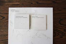 If You Ve Followed Along The Kitchen Process You Ll Know That I M In Love With The Look Of Carrera Marble For Our C Silestone Kitchen Niche Kitchen Countertops