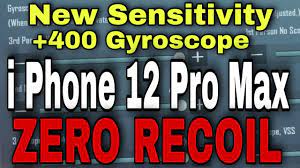 I Phone 12 Pro Max Pubg Sensitivity Settings 400 Gyroscope Best Sensitivity I Phone 12 Pro Max Youtube