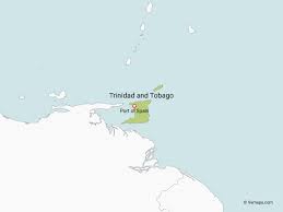 The five islands, trinidad and tobago.png 650 × 600; Vector Maps Of Trinidad And Tobago Free Vector Maps