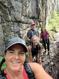 Hiking the Santanoni range in humid conditions
