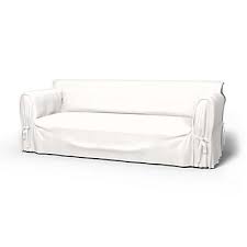 Neutral lovely linen color will brighten your home like the first day of spring; Loose Fit White Linen Sofa Slipcover Bemz Sofa Covers Sofa Ikea Sofa Covers