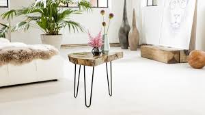 Naturlich Schick Der Diy Beistelltisch Aus Einer Baumscheibe Bosch Diy