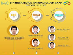 The first yonkers public schools parent/child family math day is set for saturday, april 27, 2019 from 8:00am to 1:30pm at lincoln high school. Phl Wins 4th Gold In International Math Olympiad Businessmirror