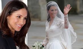 Kate middleton looked gorgeous in her wedding dress, and so did meghan markle. Meghan Markle To Have Two Wedding Dresses Like Kate Middleton Royal News Express Co Uk