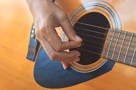 Support the guitar with your right arm from the body to avoid leaning towards the ground. Guitar Posture Right Way To Hold The Guitar Pick
