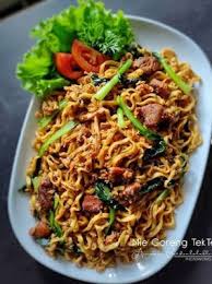 Mie goreng topping seafood spesial yang lezat. Mie Goreng Tektek Resep Masakan Resep Masakan