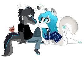 I see them more as those people that like the looks of a fluffy chibi dragon but do not believe in dad restrictions and/or their characters do not fit in the lore. Furry Chibi Couple Tundra And Dragon Babe By Temporarywizard Fur Affinity Dot Net