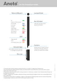 AP-701x - Orientation Guide (firmware 2.6.3.1 and later) - Anoto Support
