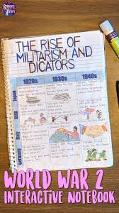World War 2 And The Cold War Interactive Notebook Cold War Military World War War