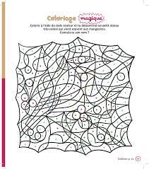 Coloriage codé beau photos coloriage adulte à imprimer avec. Faites Le Plein De Coloriages Nature Pour Vos Enfants La Salamandre