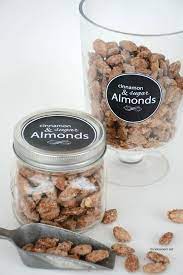 Cinnamon And Sugar Candied Almonds Recipe Snacks Candied Almonds Healthy Afternoon Snacks