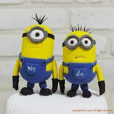 Minion In Despicable Me Animation Custom Wedding Gift By Annacrafts 130 00