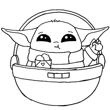 These spring coloring pages are sure to get the kids in the mood for warmer weather. Baby Yoda Coloring Pages Free Printable Coloring Pages For Kids