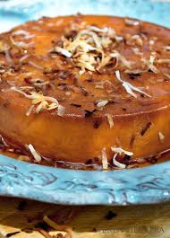 Toasted Coconut Rum Flan Recipe Flanboyant Eats Latin Fusion Cooking Tasty Travels Under Pressure Flan Recipe Drunken Desserts Coconut Recipes