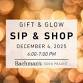 Gift and Glow Sip and Shop - Eden Prairie event image