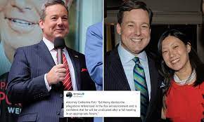 Oct 21, 2020 at 6:40 am. Ousted Fox News Anchor Ed Henry Denies Sexual Misconduct Allegations Daily Mail Online