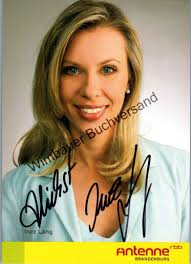 Original Autogramm Inez Lang Antenne Brandenburg RBB /// Autogramm  Autograph si…