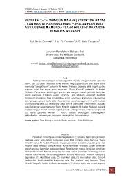 Maybe you would like to learn more about one of these? Pdf Seseleh Tata Wangun Manah Struktur Batin Lan Basita Paribasa Ring Pupulan Puisi Bali Anyar Sane Mamurda Sang Kinasih Pakardin Ni Kadek Widiasih