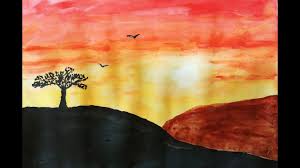 How to use watercolors for salt painting: How To Paint With Watercolor For Kids